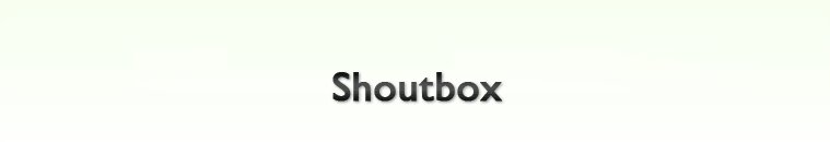 Shoutbox